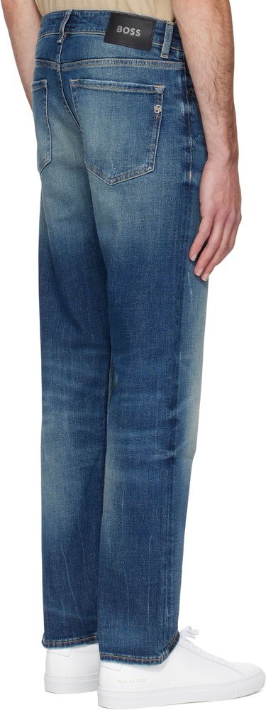 Džínsy BOSS Stretch Denim Jeans Modrá | 50546630, 3