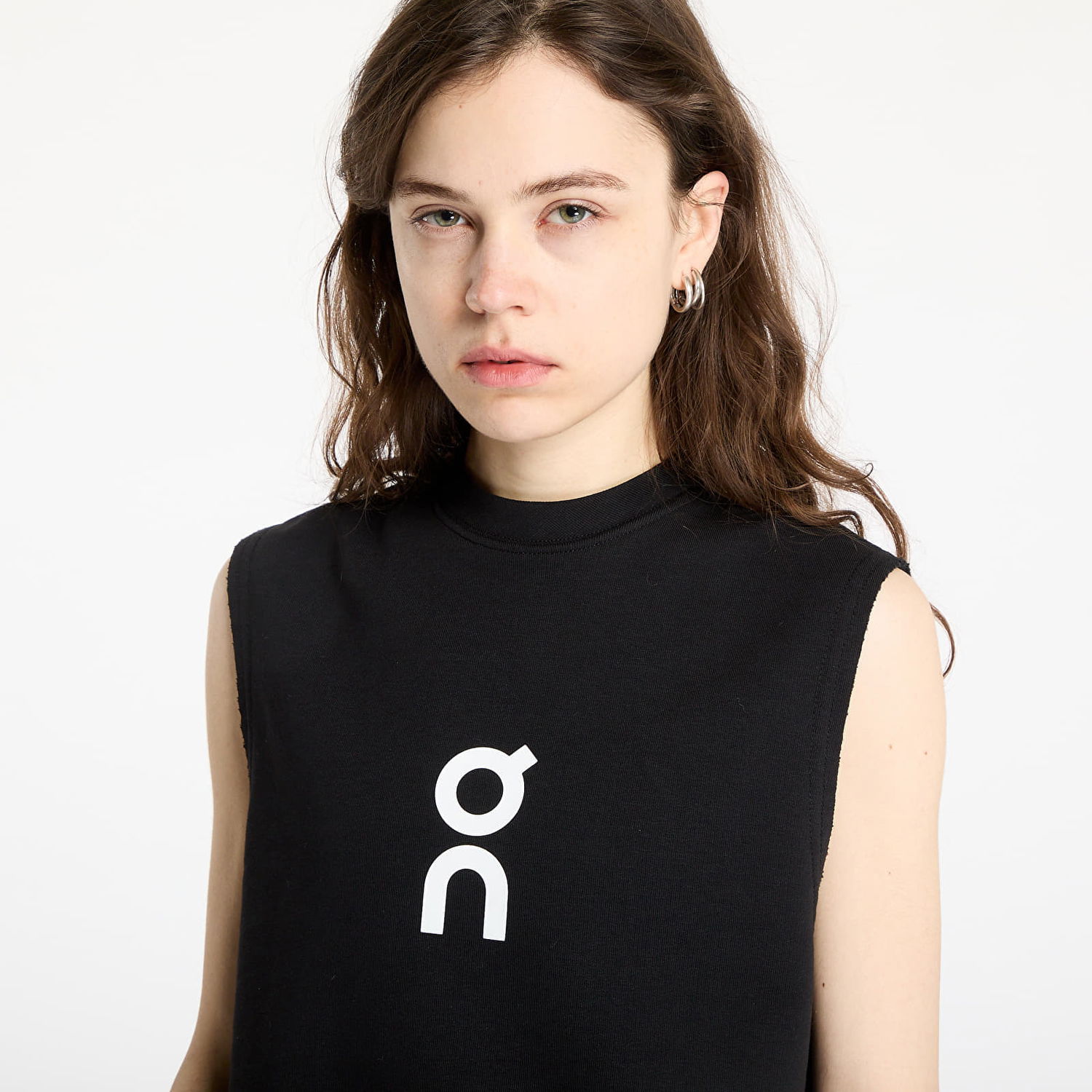Tielko On Running Club Crew Crop Top Čierna | 1WF11170553 W, 1