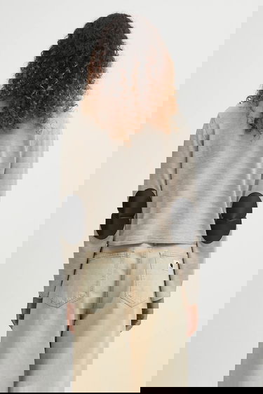 Sveter Maison Margiela MM6 Maison Margiela Cropped Wool Turtleneck Sweater Béžová | S52HA0296.M13133.806M, 2