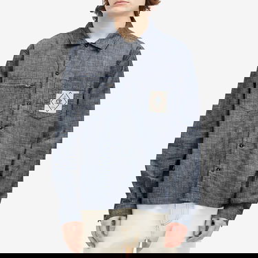 Košeľa C.P. Company C.P. Company Chambray Longsleeve Shirt Modrá | 18CMSH152A-110065W-D17, 2