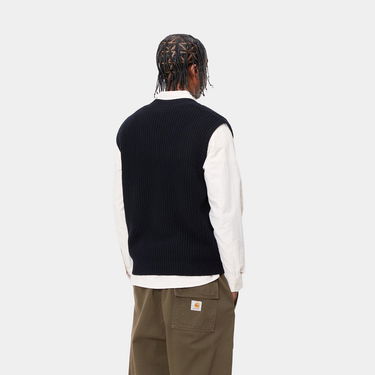 Sveter Carhartt WIP Knitted V-Neck Vest Čierna | I033909_8, 1