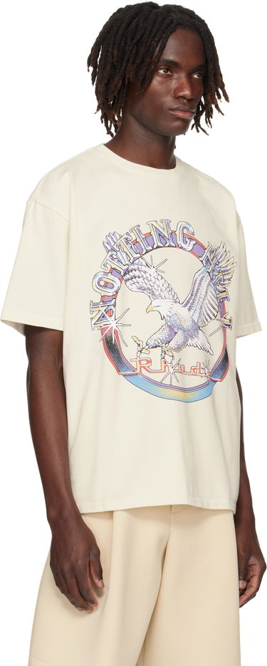 Tričko Rhude Rhude 'Notting Hill' Graphic Eagle T-Shirt Béžová | RHPF25TT13012, 4