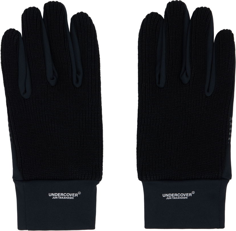 Rukavice UNDERCOVER Paneled Gloves Čierna | UC2D4G02