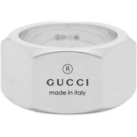 Prsteň Gucci Trademark Band Ring 12mm "Silver" Metalická | YBC778745001010, 2