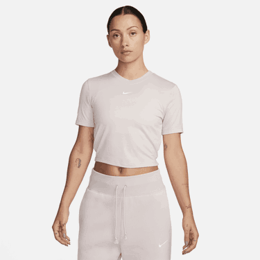 Crop Top Nike Sportswear Essential Béžová | FB2873-019, 0