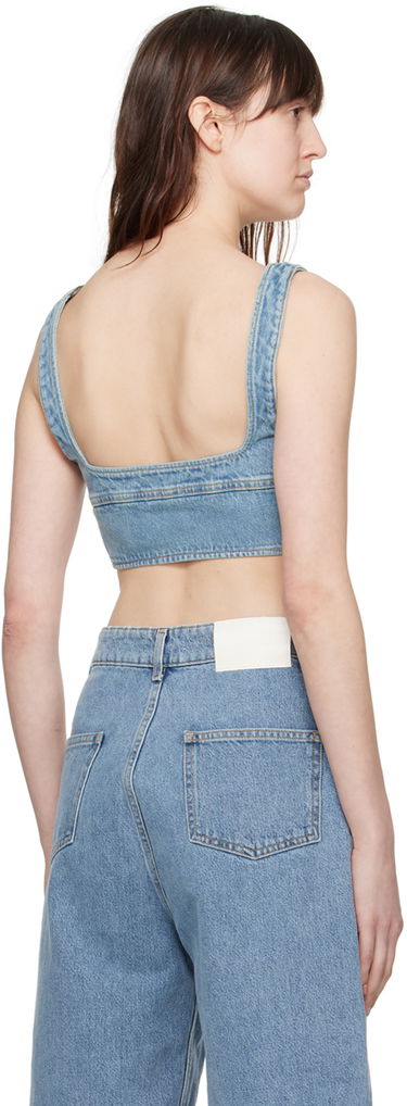 Tielko Loulou de Saison Loulou de Saison Anet Denim Tank Top Modrá | ANET, 2