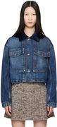 Denim Jacket with Collar