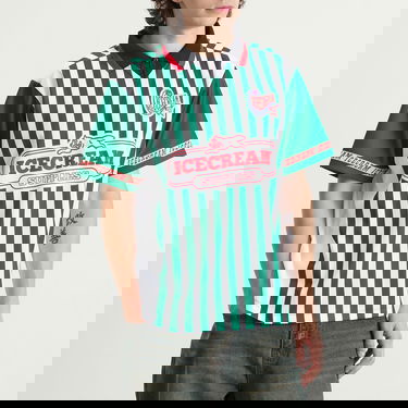 Dres BBC IceCream Striped Football Jersey, Size Large Zelené | IC25324-GRN, 2