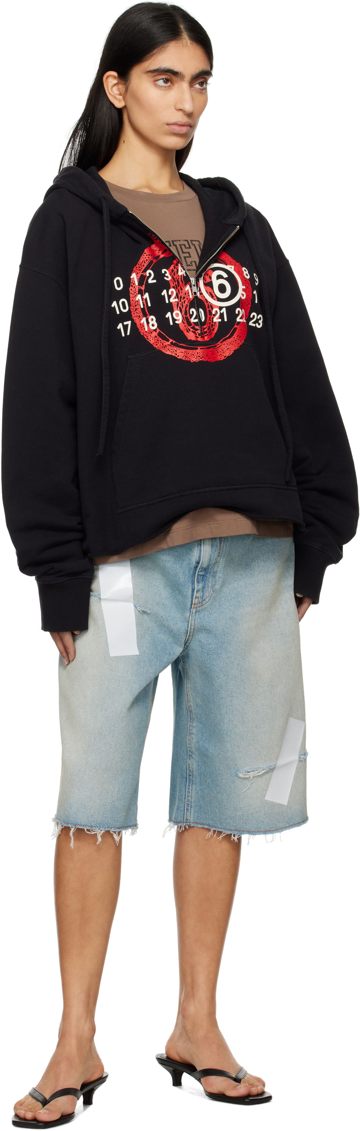 MM6 Maison Margiela Lunar New Year Capsule Zip-Up Hoodie