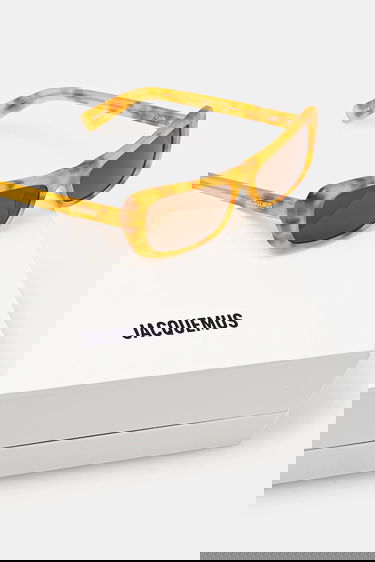 Slnečné okuliare Jacquemus Jacquemus CAPRI Sunglasses Žltá | JAC55C9SUN, 3