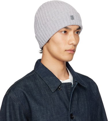 Kulicha Givenchy Givenchy Ribbed Beanie Šedá | 710003976002-U7933, 1