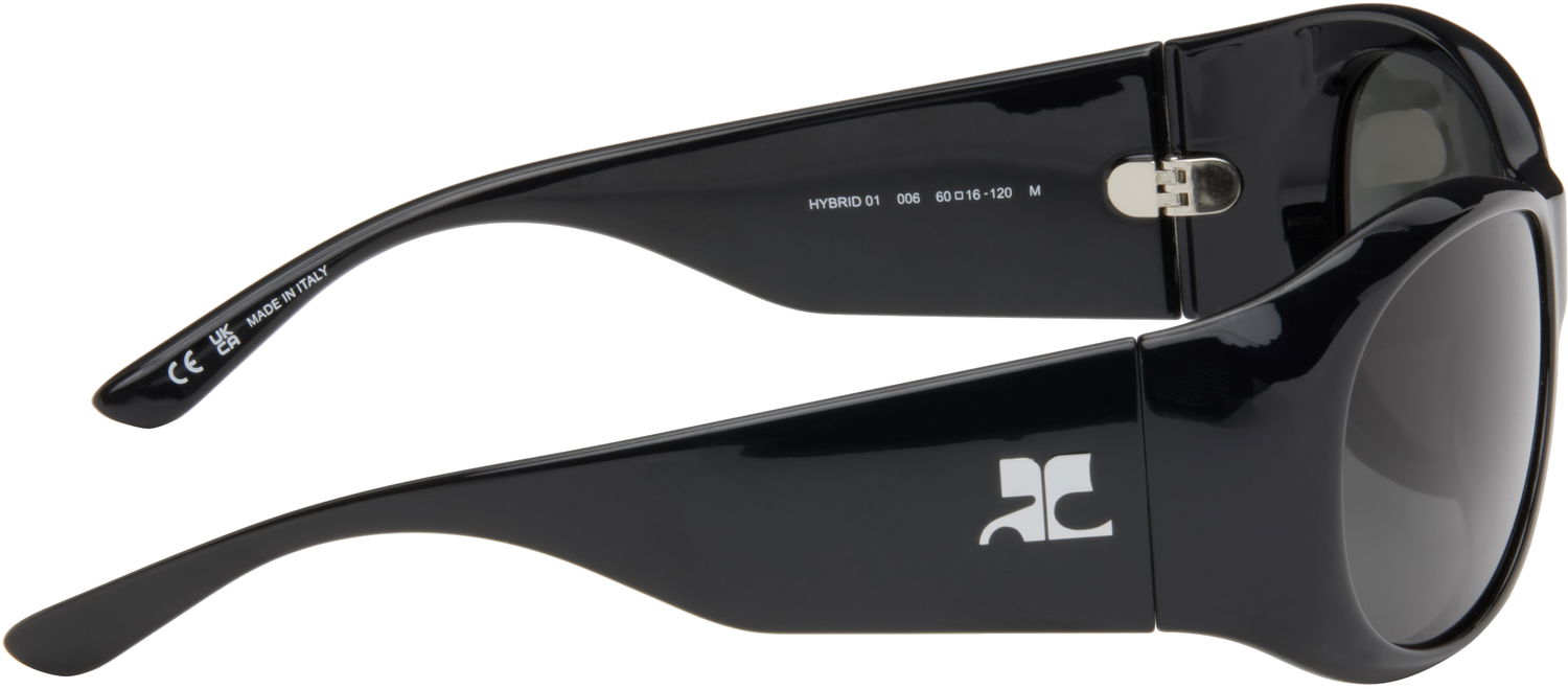 Slnečné okuliare Courrèges Hybrid 01 Sunglasses Čierna | VESALU009AC0006, 1