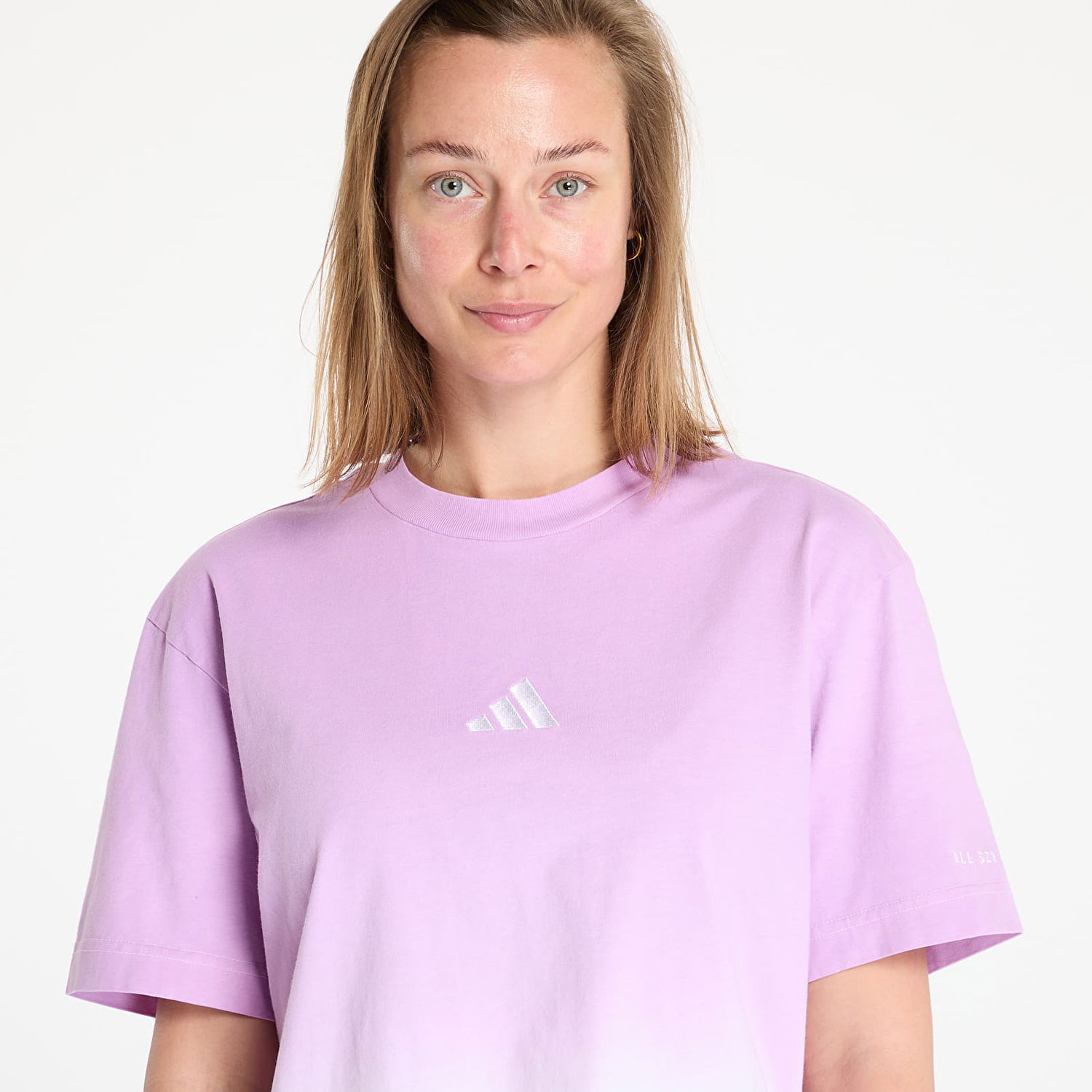 Tričko adidas Originals adidas All Szn Loose Dip Dye T-Shirt Fialová | JJ4539, 1