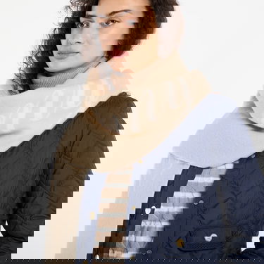 Šál Tommy Hilfiger Tommy Script Logo Fringed Scarf Béžová | AW0AW17786 RBT, 2