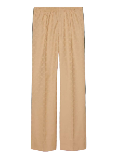 Nohavice Gucci adidas x GG Trefoil Jacquard Pant Béžová | 705276 ZAI22 2288