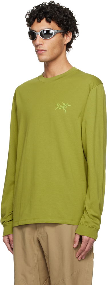 Tričko Arcteryx Kragg SL Cotton Long-Sleeve T-shirt Zelené | X000009536, 3