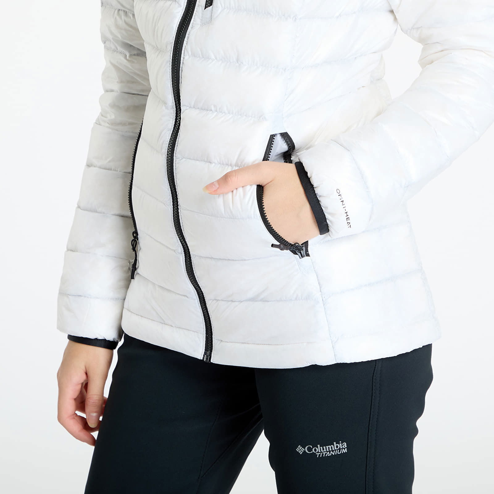 Arctic Crest™ Down Hooded Jacket White