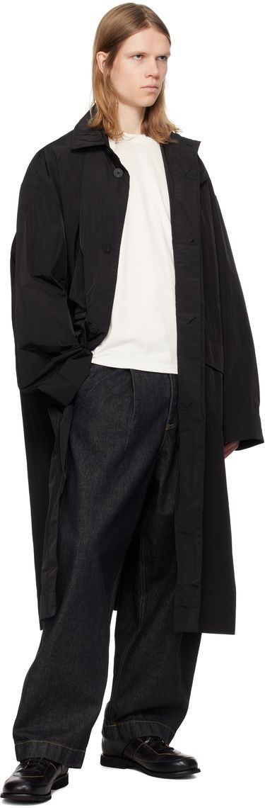 Pláštenka Studio Nicholson Studio Nicholson Rizz Coat Čierna | RIZZ SNM - 1328, 3