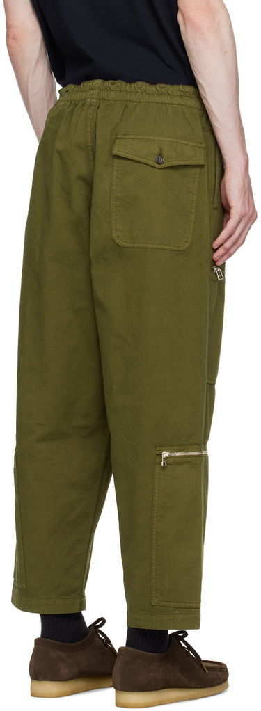 Cargo nohavice YMC Flight Cargo Pants Zelené | P4TAN, 2