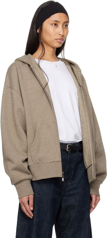 Mikina Fear of God Fear of God ESSENTIALS Classic Full Zip-Up Hoodie Šedá | 192AS254781F, 1