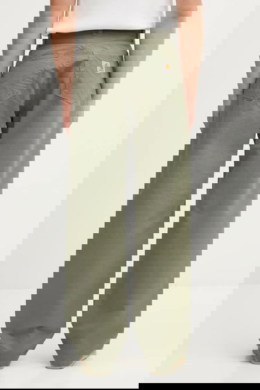 Nohavice Carhartt WIP Cotton Landon Pant Zelené | I034806.1YFGD, 2