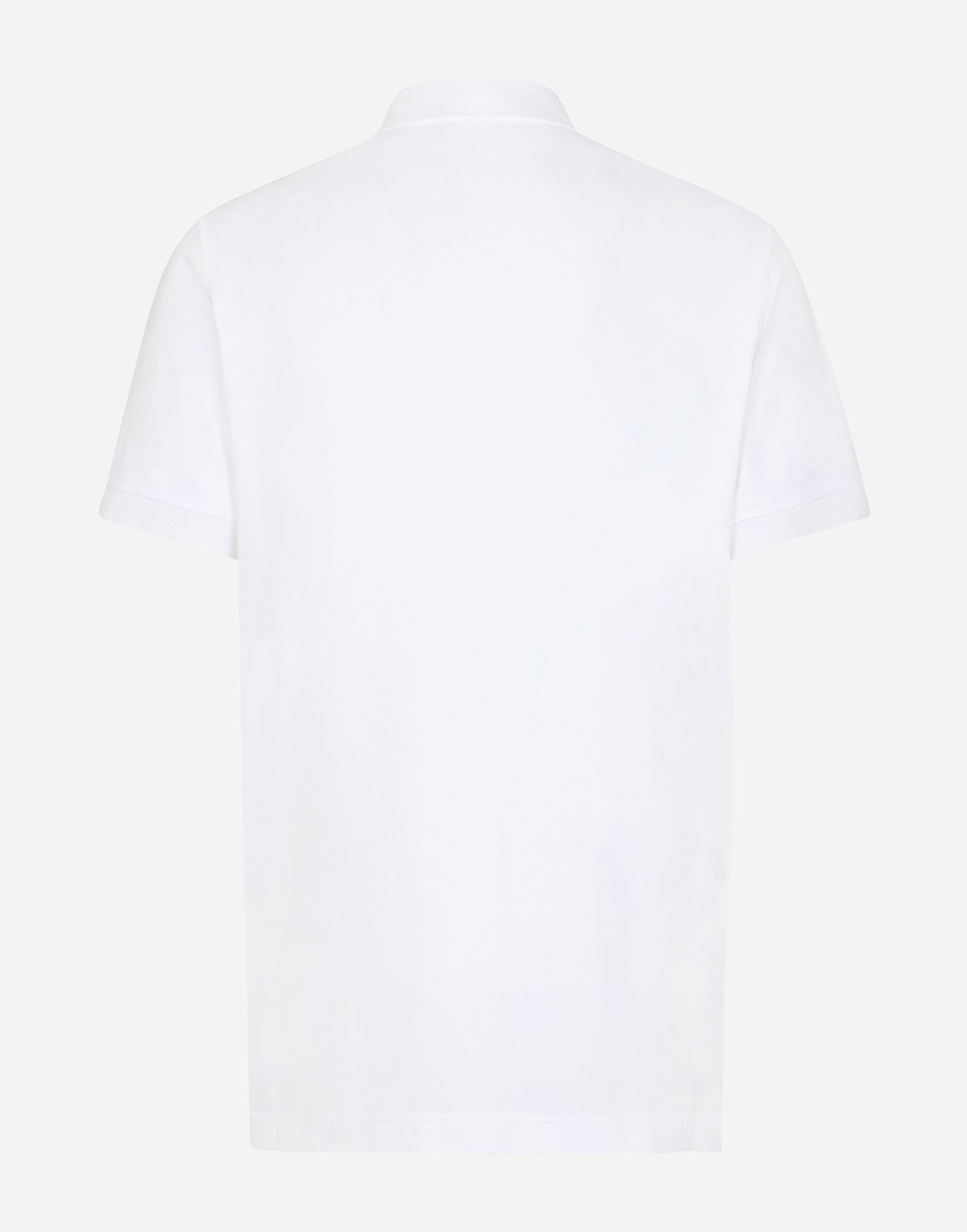Polo tričko Dolce & Gabbana Cotton Polo Shirt With Logo Embroidery Biela | G8PL4ZG7NYYW0800, 1