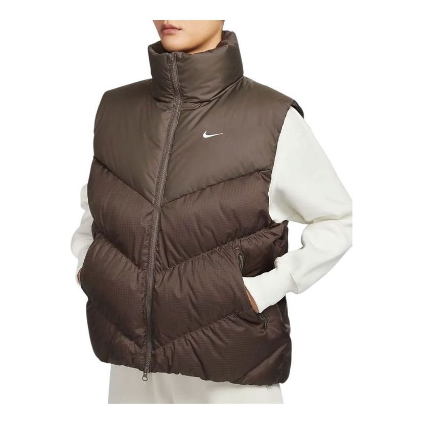 Vesta Nike Sportswear Storm-FIT Puffer Vest Hnedá | HF7897-004