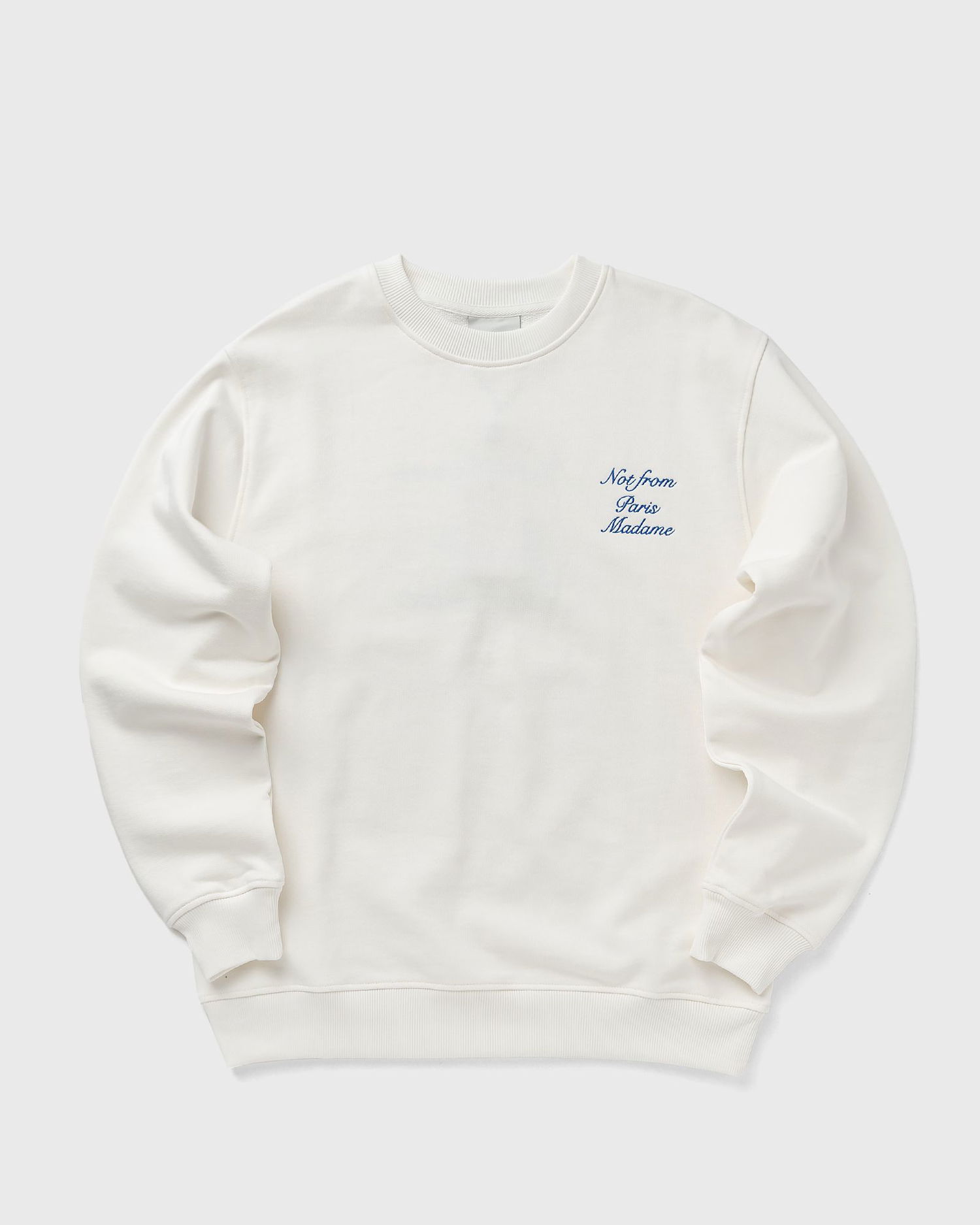 Sveter Drôle de Monsieur Drole de Monsieur Le Slogan Cursive Sweatshirt XXL Biela | G-SW157-CO127-OW, 0