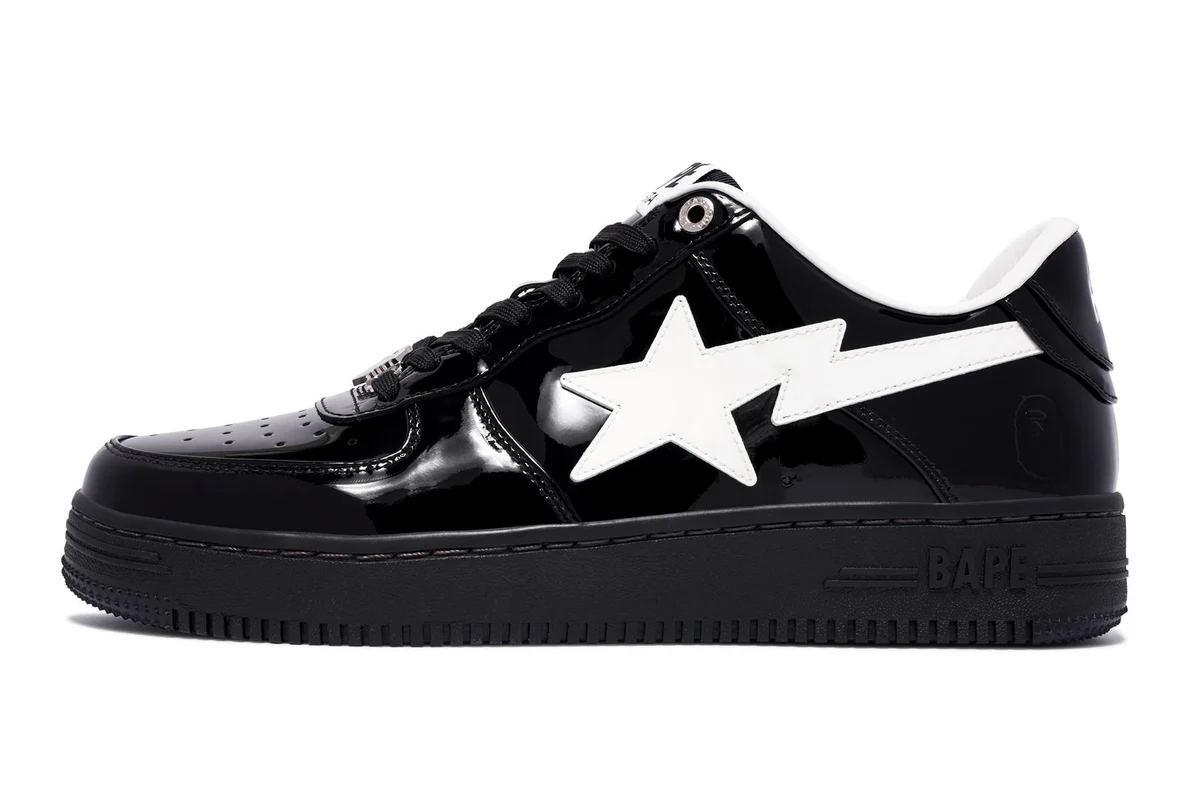 Tenisky a topánky BAPE Bape Sta #2 Black/White Čierna | 0ZXSHM191302M-BLK, 1