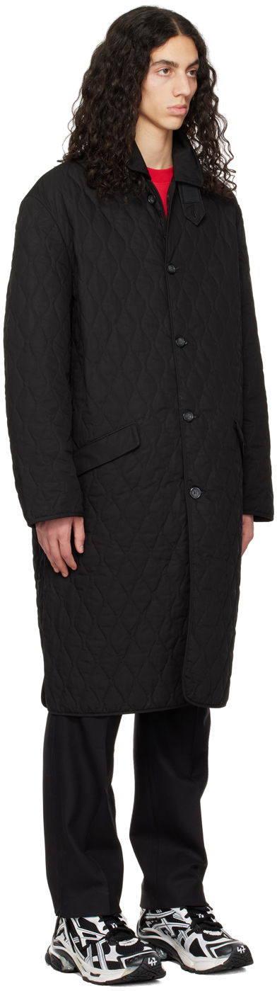 Kabáty VETEMENTS VTMNTS Hunter Quilted Coat Čierna | VL14CO200B, 1