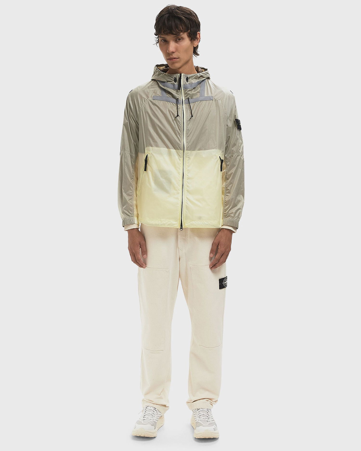 Bunda Stone Island Hooded Dip-Dye Jacket Žltá | K2S15Q100008S0163.V0093, 1
