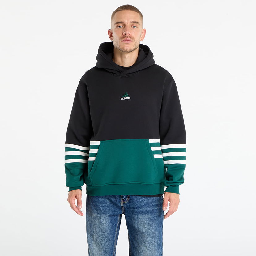 Mikina adidas Originals Adidas Archive Cutline Hoodie Čierna | JY2798