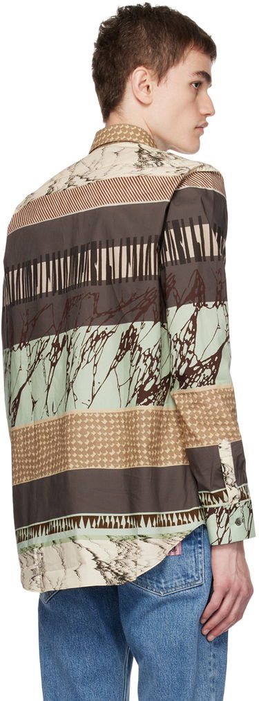 Košeľa Paul Smith Paul Smith Printed Shirt Hnedá | M1R-901U-L02073, 2