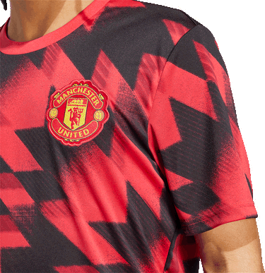 Tričko adidas Originals Manchester United Pre-Match Jersey Červená | jp3233, 2