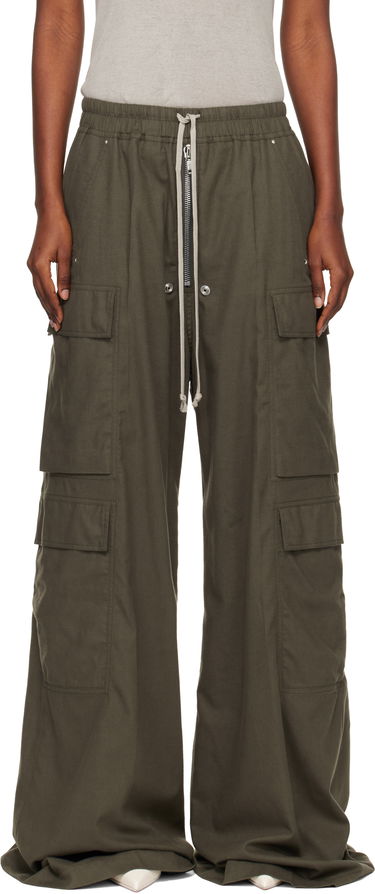 Cargo nohavice Rick Owens Concordians Cargobelas Cargo Trousers Zelené | RP02E4327 FLW, 0