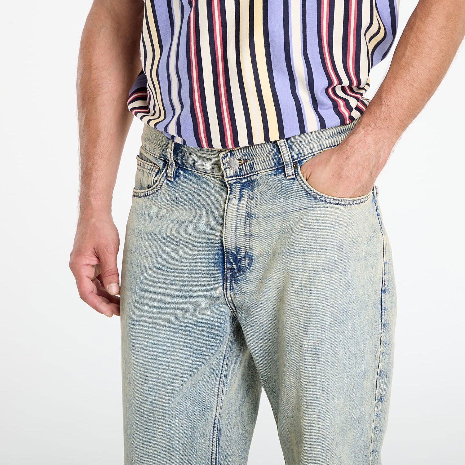 Džínsy GUESS Guess Originals Baggy Pants Modrá | M5GG51D5MKF-GTLW, 1