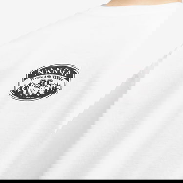 Tričko Neighborhood Nanga Collaboration Graphic T-Shirt, Size Large Biela | 242PCNNN-ST01-WHT, 5