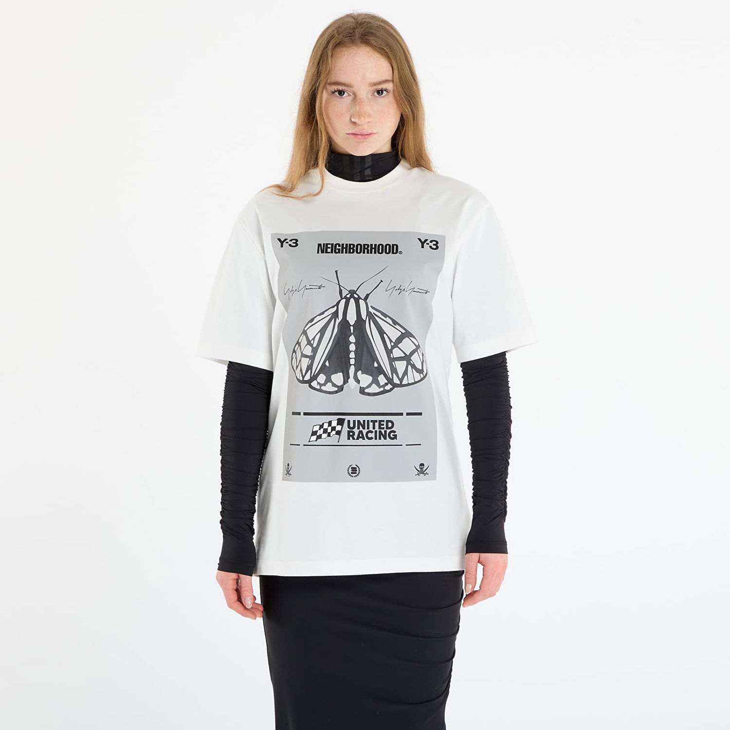 Tričko Y-3 Y-3 x Neighborhood Graphic Tee Biela | JX7437, 0
