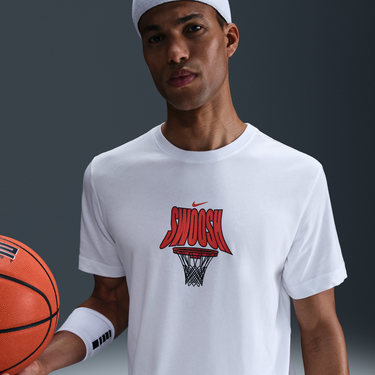 Tričko Nike Dri-FIT Basketball T-Shirt Biela | HJ3466-100, 0