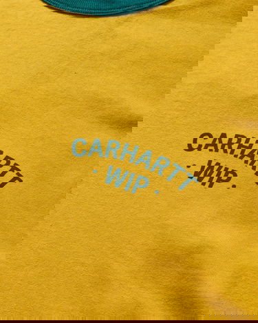 Tričko Carhartt WIP 89 Ringer Longsleeve T-Shirt Žltá | I034714 2X54G, 4