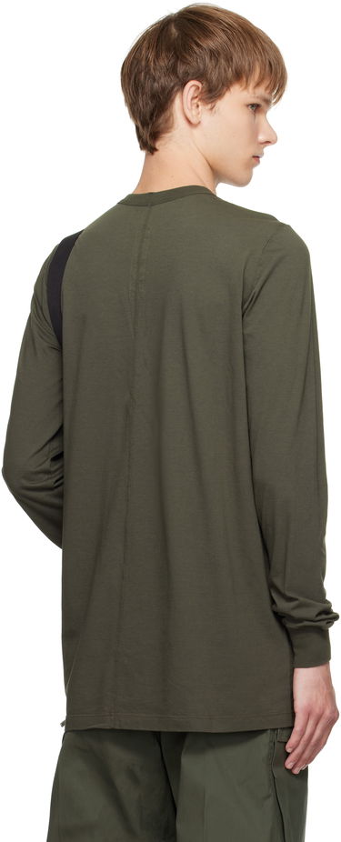 Tričko Rick Owens Rick Owens Concordians Level Long Sleeve T-Shirt Zelené | RU02E1266 JA, 2
