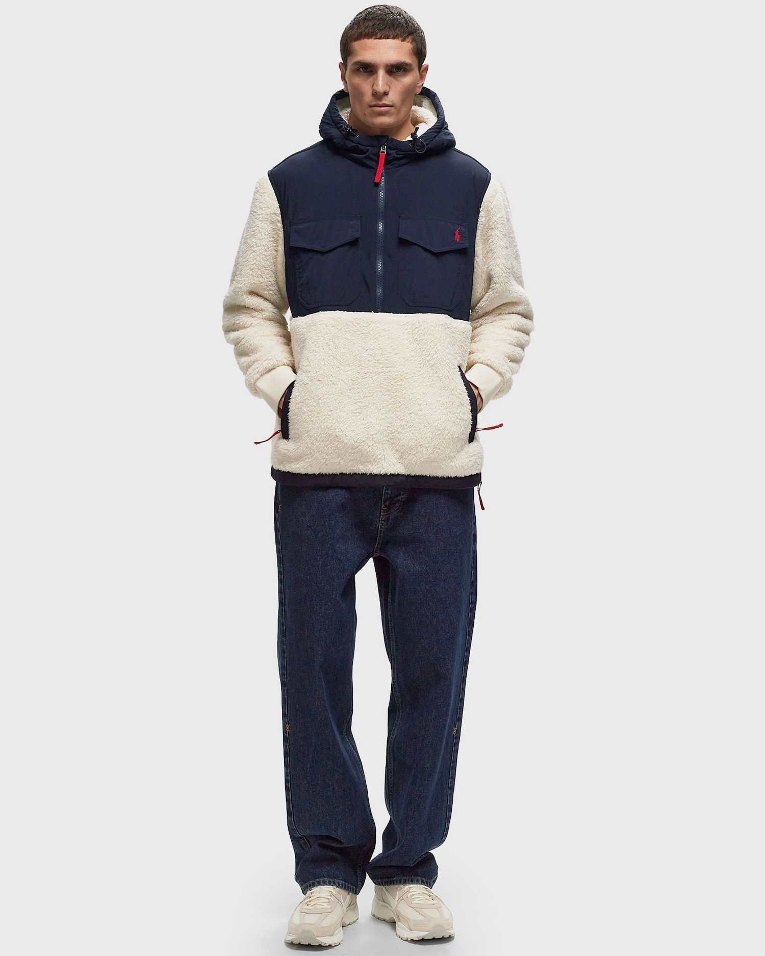 Mikina Polo by Ralph Lauren Hoodie With Hood Modrá | 710880442007, 1