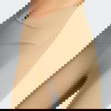 Legíny adidas Performance Yoga Studio Luxe Crossover Waistband 7/8 Leggings Béžová | IA1911, 4