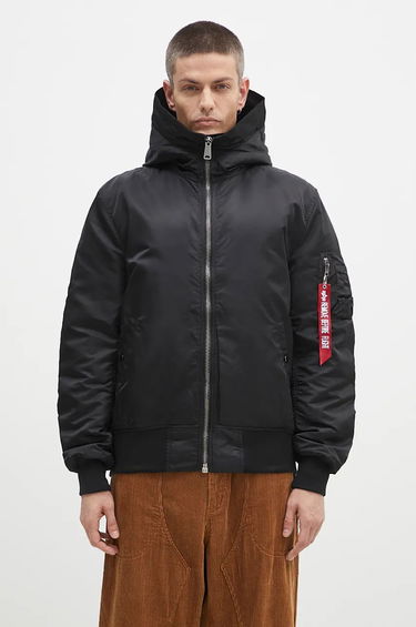 Bomber bunda Alpha Industries MA-1 Hooded Bomber Jacket Čierna | 158104.03, 0