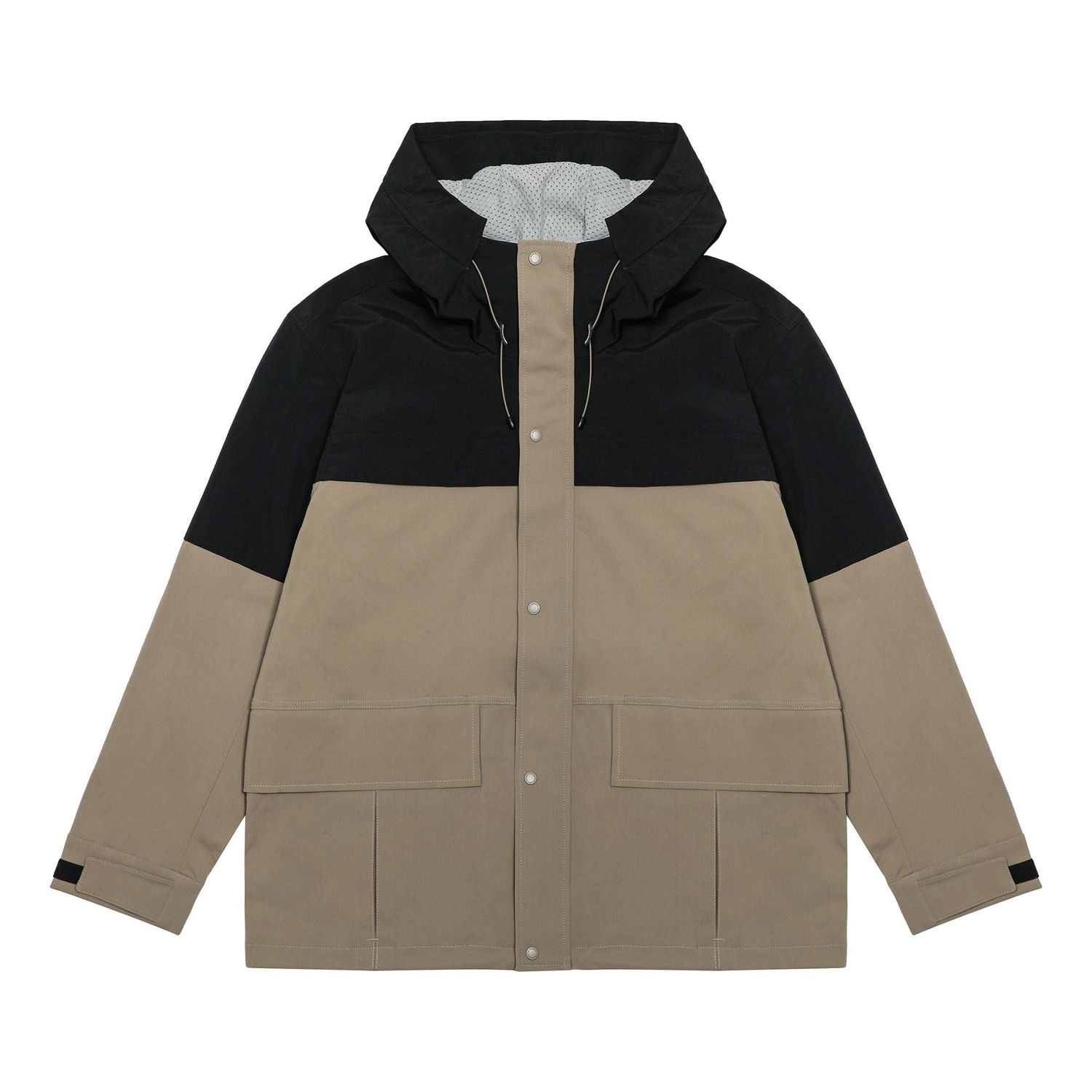 Parka New Balance Detachable Hooded Two-In-One Woven Jacket Béžová | AMJ23315-DRI, 0