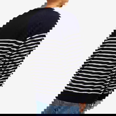 Sveter YMC Suedehead Knit Sweater Modrá | P8WMD-40, 3