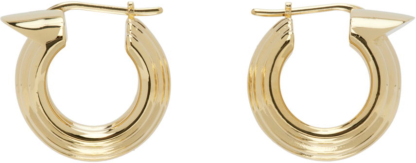 Náušnice FERRAGAMO Hoop Earrings Žltá | 760750 - 773411, 0