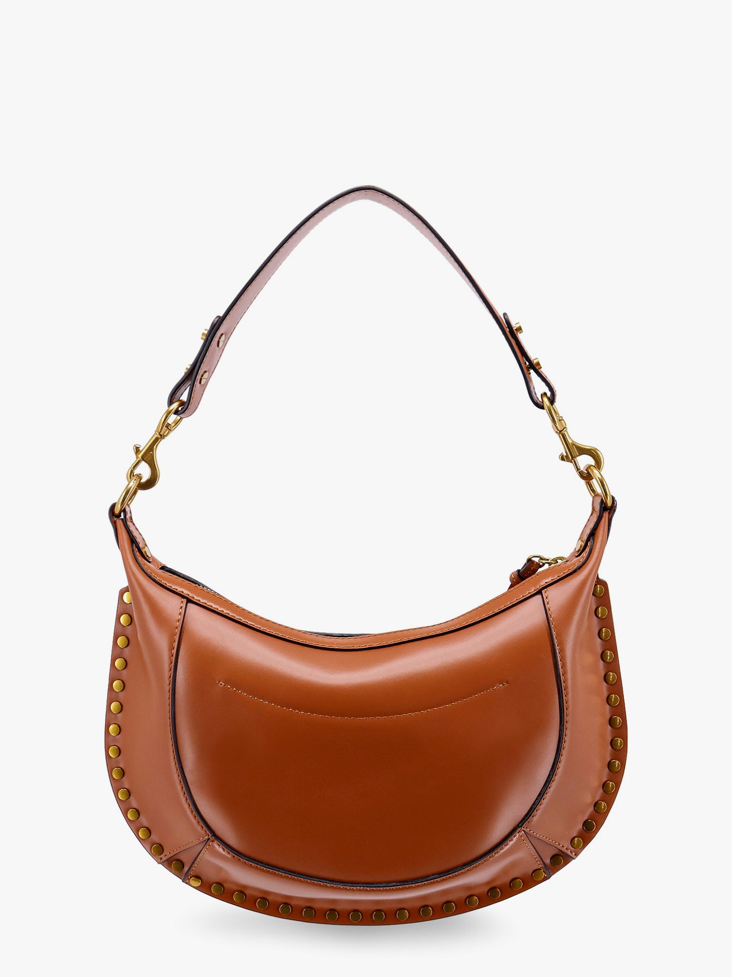 Taška cez rameno ISABEL MARANT Leather Shoulder Bag Hnedá | PP0001FAA1C01M50CO, 1