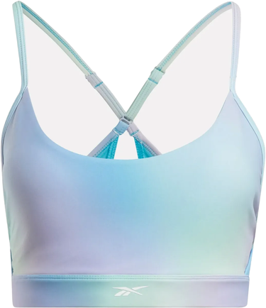 Podprsenka Reebok Reebok Lux Strappy AOP Sports Bra Modrá | 100075362, 3