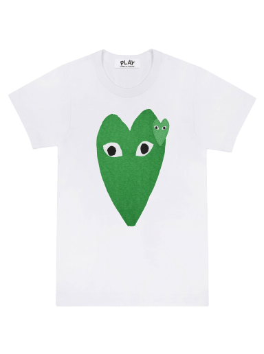 Tričko Comme des Garçons PLAY T-Shirt Biela | AZ T060 051 1